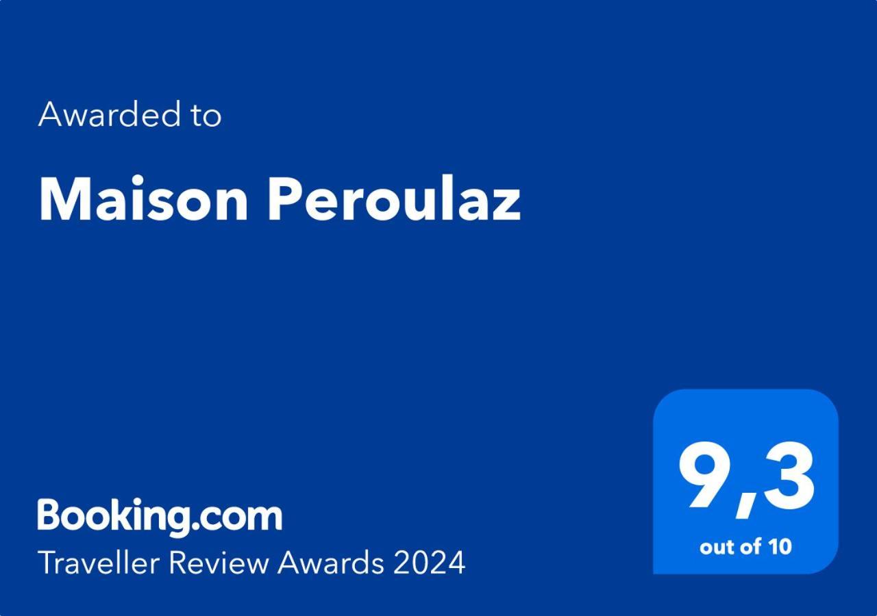 שרבנסו Maison Peroulaz מראה חיצוני תמונה